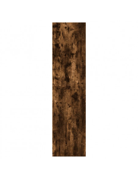 Armadio Rovere Fumo 80x50x200 cm in Legno Multistrato