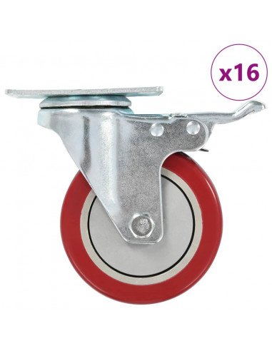 Ruote Girevoli 16 pz 100 mm