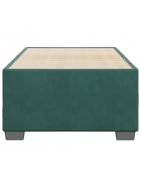 Giroletto Verde Scuro 100x200 cm in Velluto