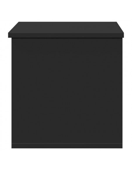 Contenitore Portaoggetti Nero 60x35x35 cm in Truciolato