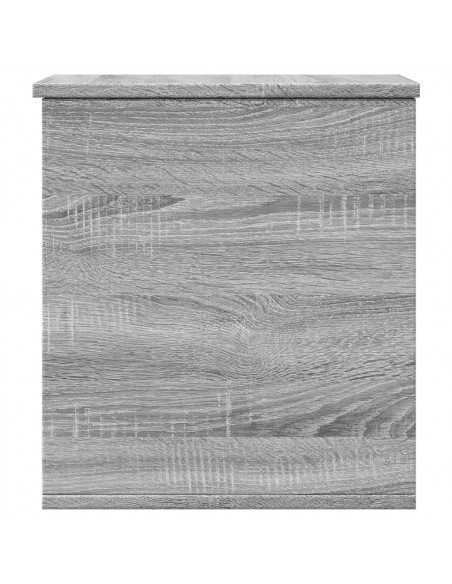 Contenitore Grigio Sonoma 40x42x46 cm Legno Multistrato