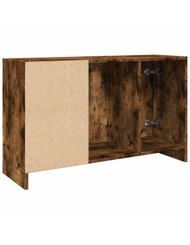 Mobile Lavabo Rovere Fumo 90x29x55 cm in Truciolare