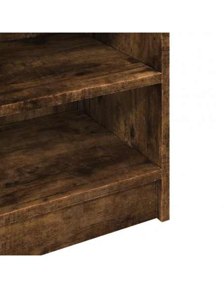 Mobile Lavabo Rovere Fumo 90x29x55 cm in Truciolare