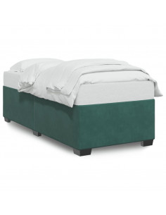 Giroletto Verde Scuro 90x200 cm in Velluto 2