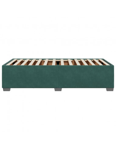 Giroletto Verde Scuro 90x200 cm in Velluto