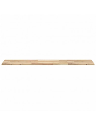 Ripiano a Parete 140x40x2 cm Legno Massello Acacia Non Trattato