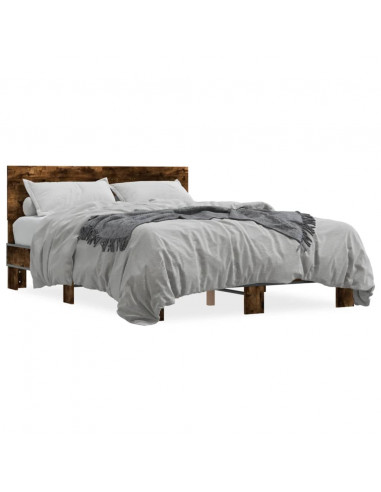 Giroletto Rovere Fumo 120x190 cm in Legno Multistrato Metallo