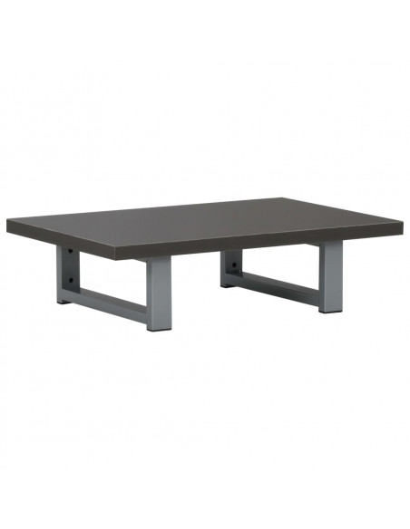 Set Mobili da Bagno 2 pz Ceramica Grigio