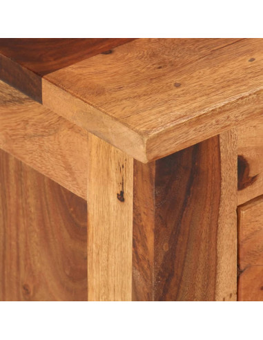 Mobile Porta TV 110x30x40 cm in Legno Massello