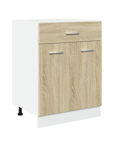 Set Mobili da Cucina 8pz Rovere Sonoma in Truciolato