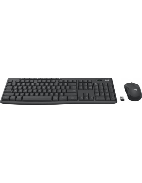 Logitech MK370 Combo for Business tastiera Mouse incluso Ufficio RF senza fili + Bluetooth QWERTY Italiano Grafite