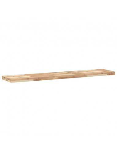 Mensole da Parete 4 pz 160x30x4 cm Legno Acacia Non Trattato