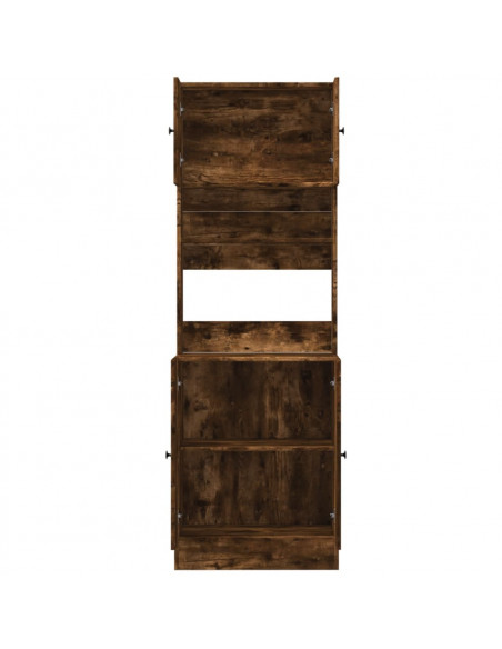 Mobile da Cucina Rovere Fumo 60x50x180 cm in Legno Multistrato