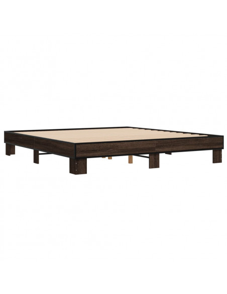 Giroletto Rovere Marrone 200x200cm in Legno Multistrato Metallo