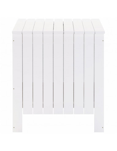 Contenitore con Coperchio RANA Bianco 80x49x54 cm Massello Pino