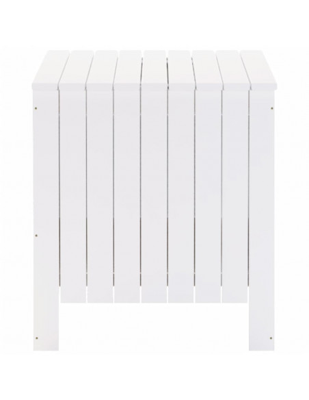 Contenitore con Coperchio RANA Bianco 80x49x54 cm Massello Pino