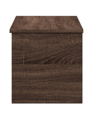 Contenitore Portaoggetti Rovere Marrone 90x35x35 cm Truciolato