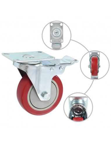 Ruote Girevoli 32 pz 100 mm