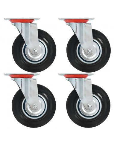Rotelle Girevoli 4 pz 125 mm
