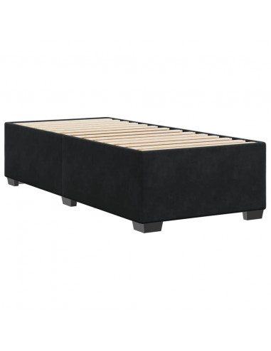 Giroletto Nero 80x200 cm in Velluto