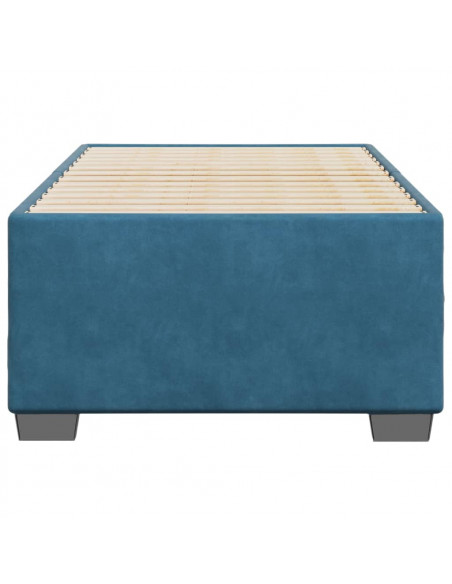 Giroletto Blu 90x190 cm in Velluto