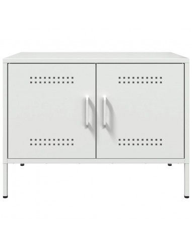 Mobili TV 2pz Bianchi 68x39x50,5 cm in Acciaio