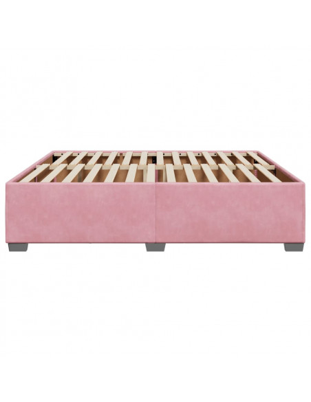 Giroletto Rosa 180x200 cm in Velluto