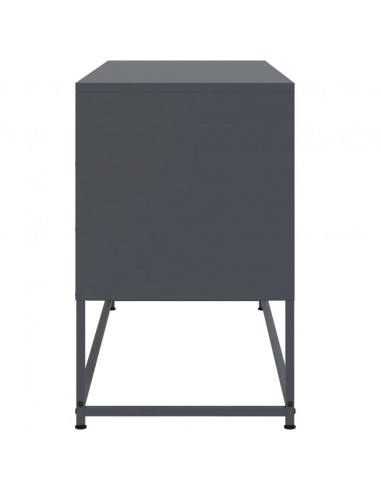 Mobile TV Antracite 100,5x39x60,5 cm in Acciaio