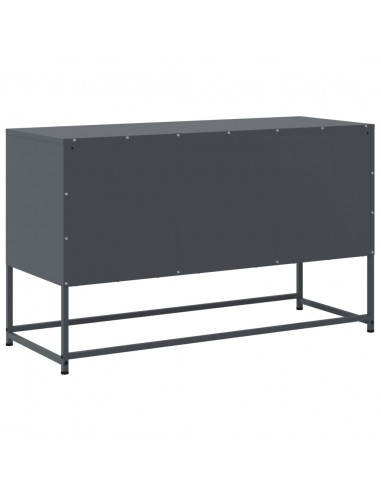 Mobile TV Antracite 100,5x39x60,5 cm in Acciaio