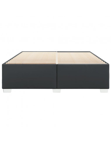 Giroletto Nero 180x200 cm in Similpelle