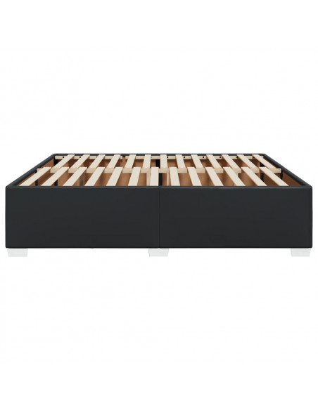 Giroletto Nero 180x200 cm in Similpelle