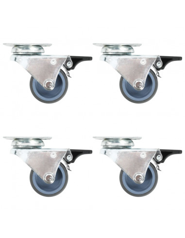 Ruote Girevoli Gemellate 32 pz 50 mm