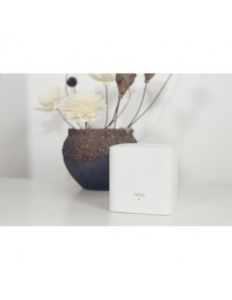 Tenda Nova MW3 router wireless Gigabit Ethernet Dual-band (2.4 GHz/5 GHz) 4G Bianco