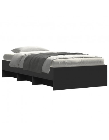 Giroletto Nero 75x190 cm in Legno Multistrato