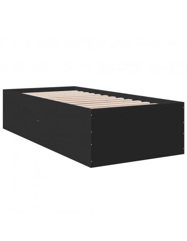 Giroletto Nero 90x200 cm in Legno Multistrato