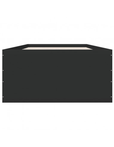 Giroletto Nero 90x200 cm in Legno Multistrato