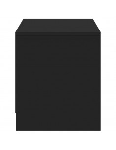 Mobile Porta TV con LED Nero 97x34x40 cm in Truciolato 2