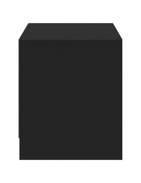 Mobile Porta TV con LED Nero 97x34x40 cm in Truciolato