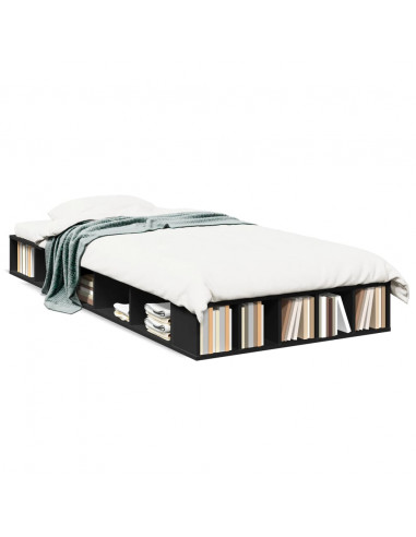 Giroletto Nero 90x200 cm in Legno Multistrato