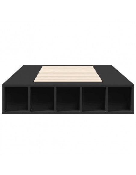 Giroletto Nero 90x200 cm in Legno Multistrato