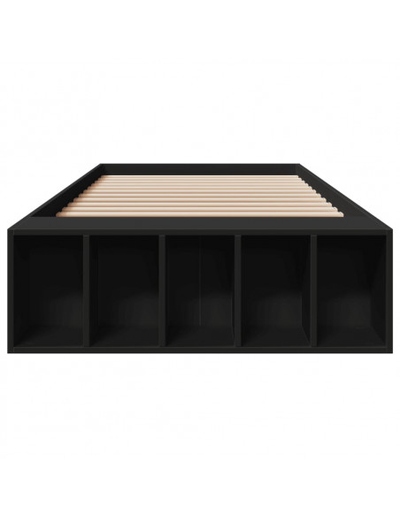 Giroletto Nero 90x200 cm in Legno Multistrato