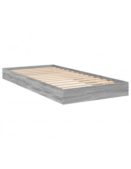 Giroletto Grigio Sonoma 90x200 cm in Legno Multistrato