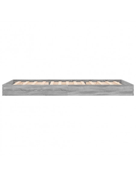 Giroletto Grigio Sonoma 90x200 cm in Legno Multistrato