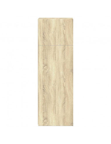 Credenza Rovere Sonoma 30x41x124cm in Legno Multistrato