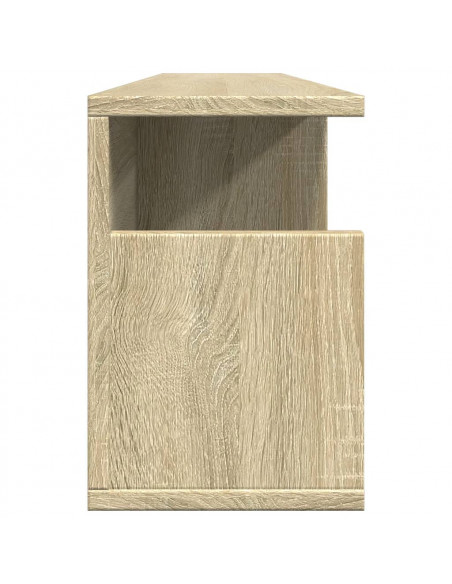 Mobile a Parete 100x20x30 cm Rovere Sonoma in Legno Multistrato