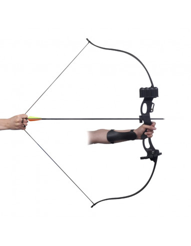 Arco Ricurvo per Principianti con Accessori 49" 0,7 kg