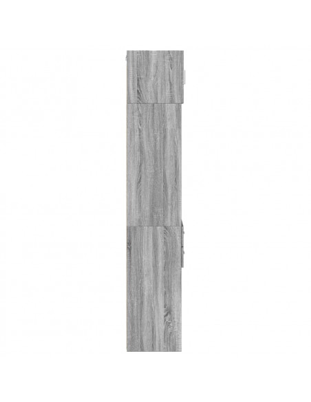 Mobile Sottile Grigio Sonoma 40x42,5x225 cm in Truciolato
