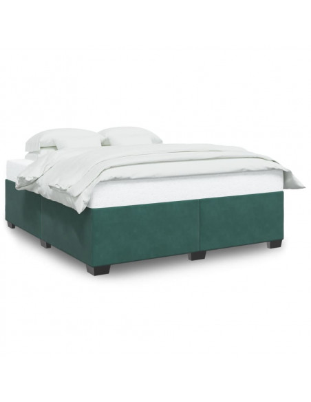 Giroletto Verde Scuro 180x200 cm in Velluto