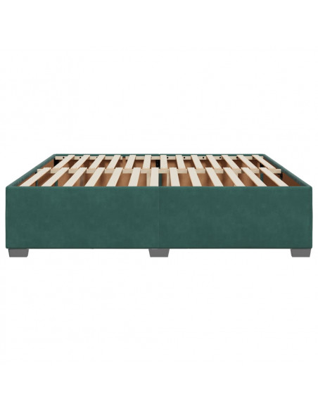 Giroletto Verde Scuro 180x200 cm in Velluto