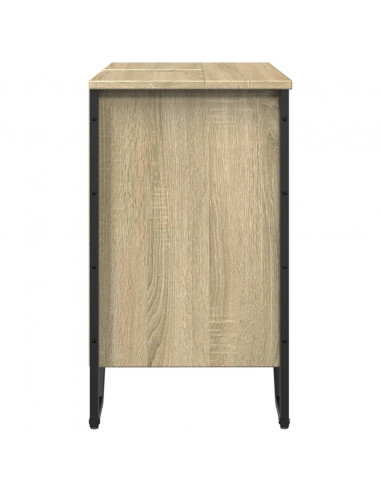 Mobile Lavabo Bagno Rovere Sonoma 60x35x60 cm in Truciolato